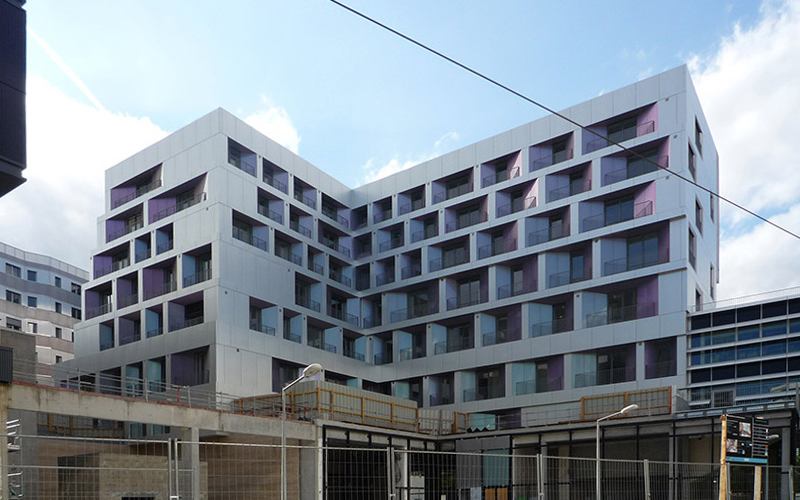 Logements N4 Entrepôt Calberson / Paris 1