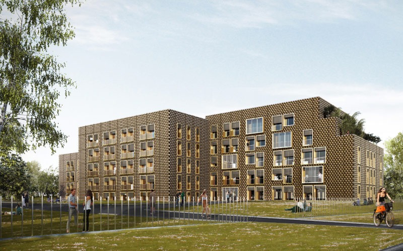 Résidence étudiante - Val-de-Reuil 1